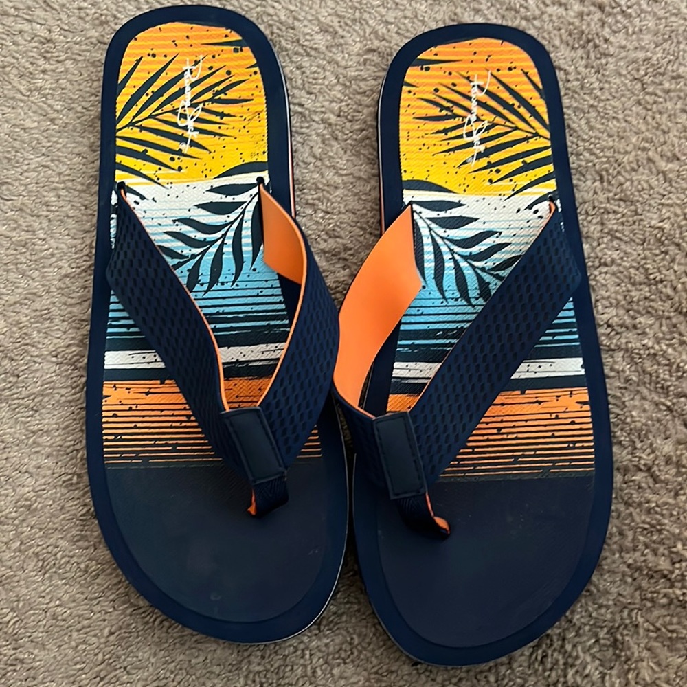Mens Panama Jack Flip Flops